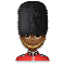 Man Guard- Medium-Dark Skin Tone emoji on LG